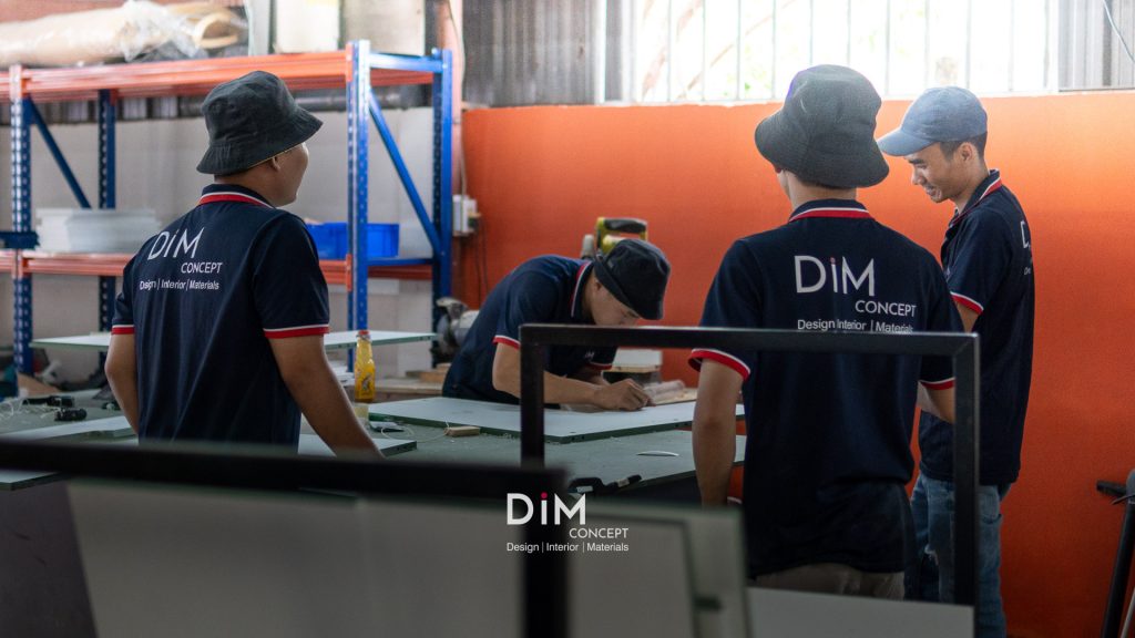 Dim Concept - Đơn vị thi công thiết kế chuỗi cửa hàng mắt kính