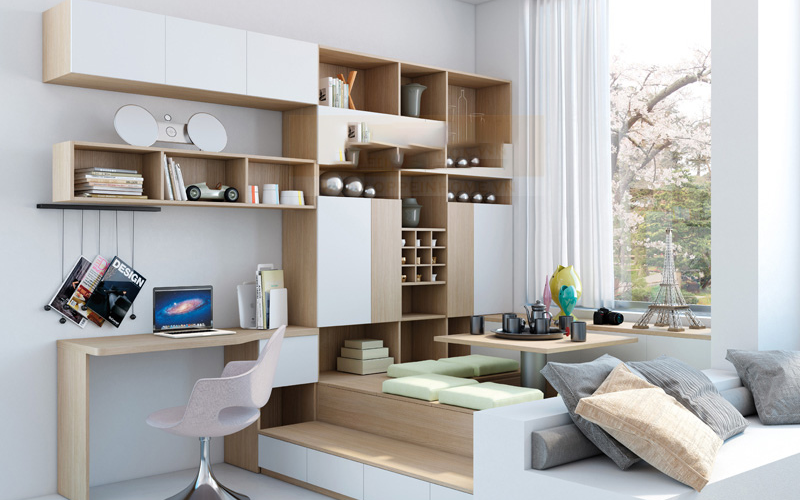 Sử dụng nội thất đa chức năng - Nguồn: Internet