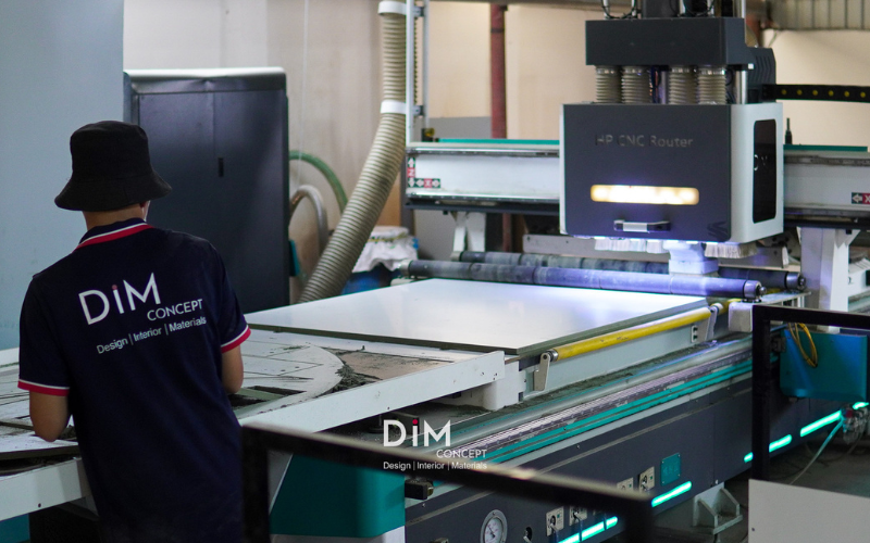 Xưởng sản xuất nội thất cao cấp Dim Concept