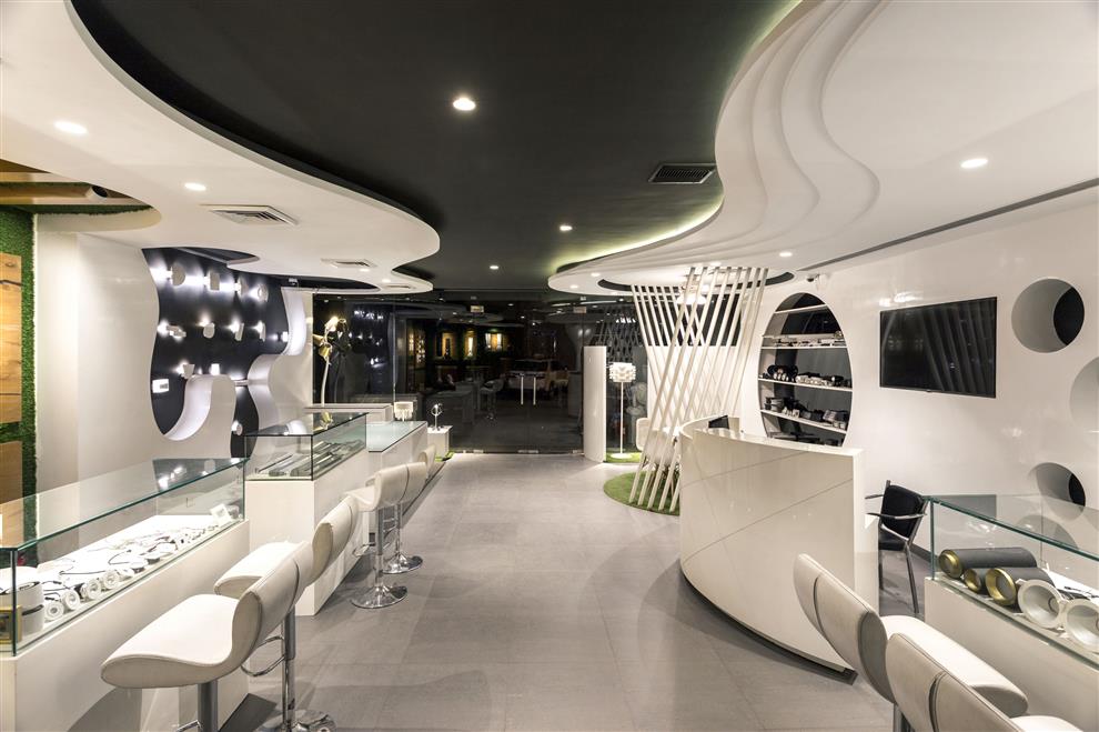 Thiết kế nội thất showroom điện tử - Nguồn: TFOD-The Future Of Design