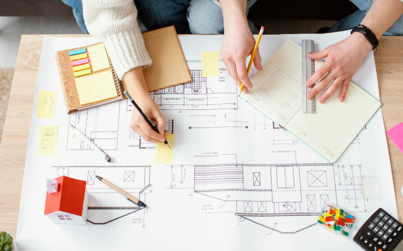 Lên kế hoạch thiết kế thi công chi tiết