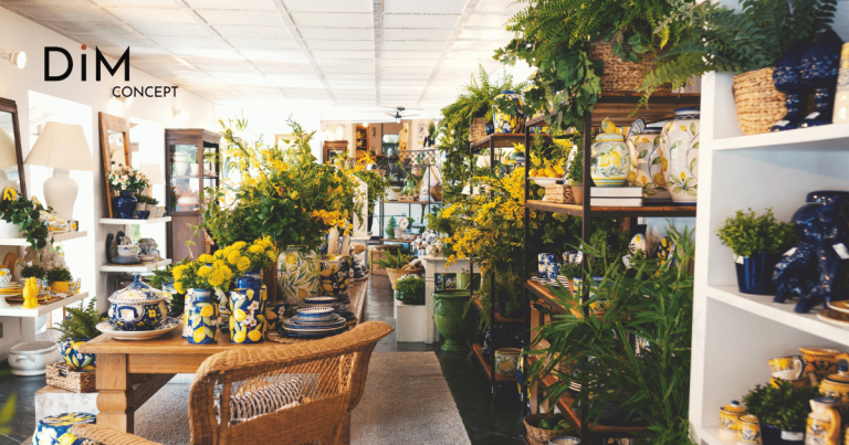 trang trí cửa hàng đẹp